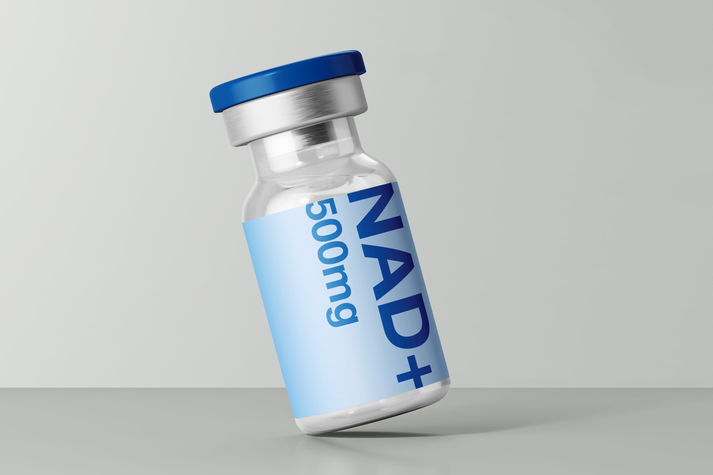 NAD+ 500 mg research vial